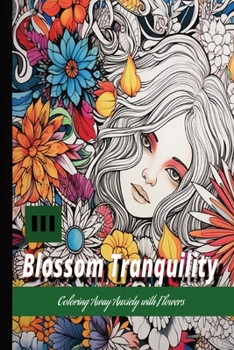 Paperback Blossom Tranquility: Coloring Away Anxiety with Flowers Vol.3 Book