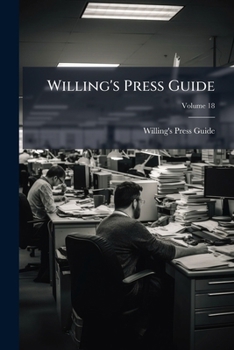 Paperback Willing's Press Guide; Volume 18 Book