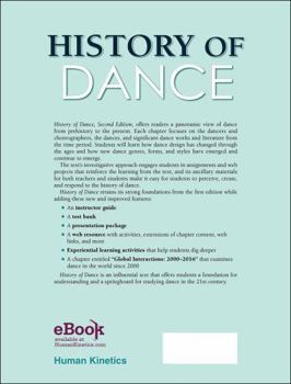 Paperback History of Dance with Web Resource Book