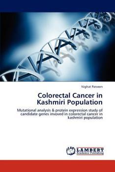 Paperback Colorectal Cancer in Kashmiri Population Book