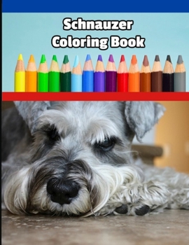 Paperback Schnauzer Coloring Book