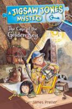 Paperback Jigsaw Jones: The Case of the Golden Key Book