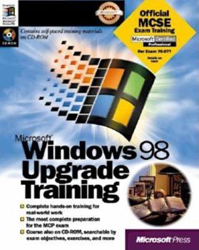 Hardcover Microsoft Windows 98 Upgrade Training Kit Book