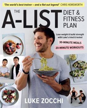 Paperback The A-List Diet & Fitness Plan Book