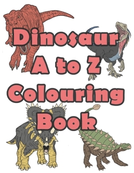 Paperback Dinosaur A to Z Colouring book