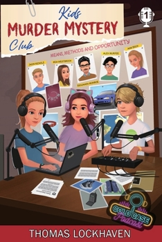 Paperback Case File 1 - Mia Westbrook: Kids Murder Mystery Club: Cold Case Podcast [Large Print] Book