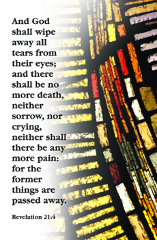Misc. The Former Things Bulletin (Pkg 100) Funeral Book