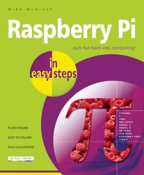 Paperback Raspberry Pi in Easy Steps Book