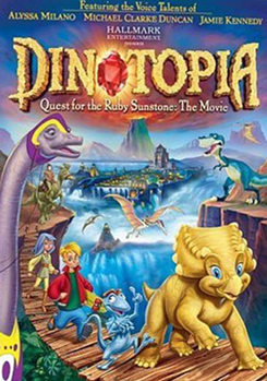 DVD Dinotopia: Quest for the Ruby Sunstone Book