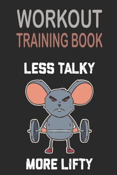 WORKOUT TRAININGBOOK: Efficiently and easily keep track of training sessions in the gym or in your own basement and record successes.