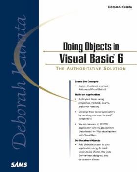 Paperback Doing Objects in Visual Basic 6 Book