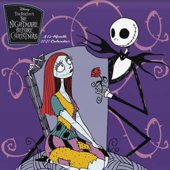 2027 Nightmare Before Christmas Wall Calendar