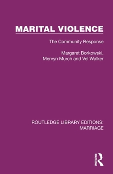 Paperback Marital Violence: The Community Response Book