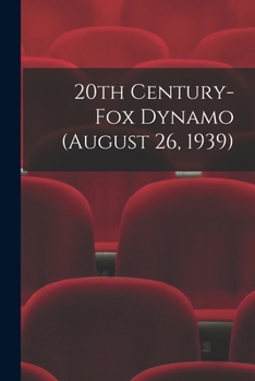 Paperback 20th Century-Fox Dynamo (August 26, 1939) Book
