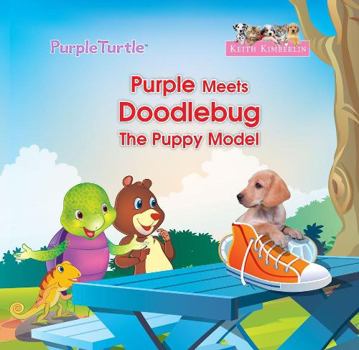 Paperback Purple Meets Doodlebug, the Puppy Model Book