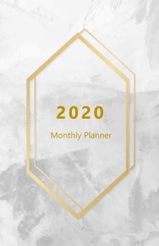 Paperback 2020 Monthly Planner: Portable. Month on 2 pages followed by six Notes pages. Monthly layout Includes To-do section. 8.5"x 5.5". Fits in pur Book