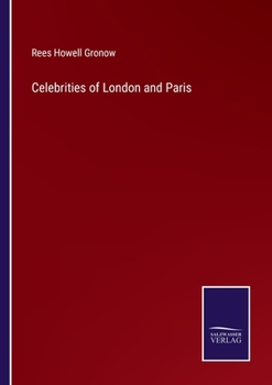 Paperback Celebrities of London and Paris Book