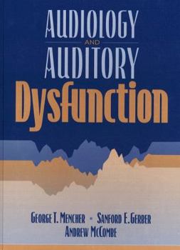 Paperback Audiology and Auditory Dysfunction Book