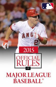 Paperback 2015 Official Rules of Major League Baseball Book