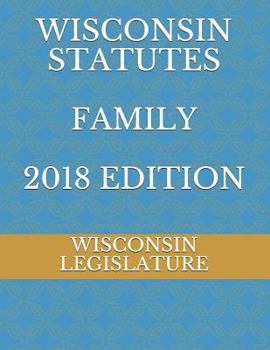 Paperback Wisconsin Statutes Family 2018 Edition Book