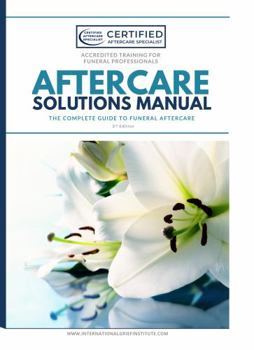 Paperback Aftercare Solutions Manual 3rd edition Book