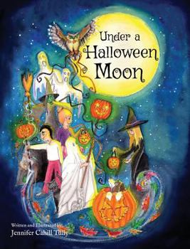 Hardcover Under a Halloween Moon Book
