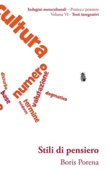 Hardcover [20] Stili di pensiero [Italian] Book