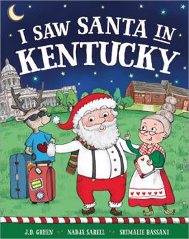 Hardcover I Saw Santa in Kentucky Book