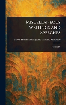 Hardcover Miscellaneous Writings and Speeches Book