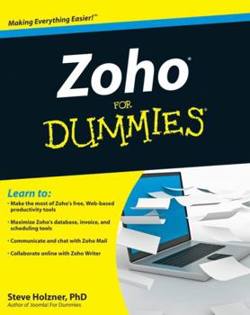 Paperback Zoho for Dummies Book