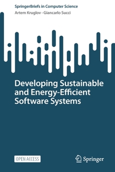 Paperback Developing Sustainable and Energy-Efficient Software Systems Book