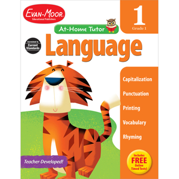Paperback At Home Tutor Language, Grade 1 Book