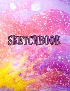 Sketchbook: Notebook for Sketching, Doodling, Painting, Drawing or Writing 8.5 x 11 100 Pages, 8.5 x 11 (Pretty Cute Abstract Cover Vol.54) (Jolly Pockets Sketchbooks)