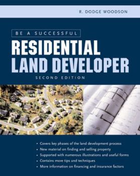Paperback Be a Successful Residential Land Developer Book