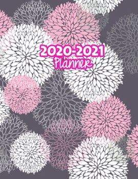 2020-2021 Planner: Two Year Calendar Organizer and Goal Journal | January 2020 - December 2021 Daily, Weekly and Monthly Planner Book with Back Sticker Expression Wall for 2 Years | Design Code 439943