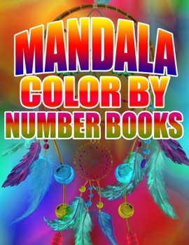 Paperback Mandala Color by Number Books: Kids and Adults Book