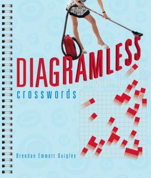 Spiral-bound Diagramless Crosswords Book