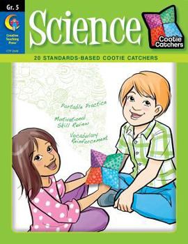 Paperback Cootie Catchers, Science, Grade 5 Book
