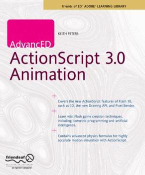 Paperback Advanced ActionScript 3.0 Animation Book