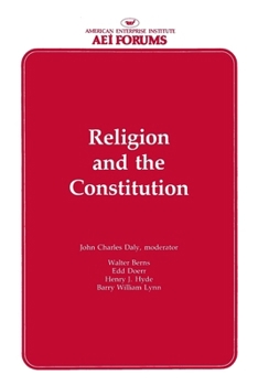 Paperback Religion and the Constitution Book