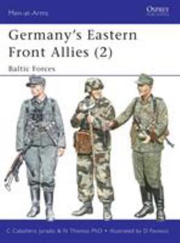 Paperback Germany's Eastern Front Allies (2): Baltic Forces Book