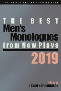 Paperback The Best Men's Monologues from New Plays, 2019 Book
