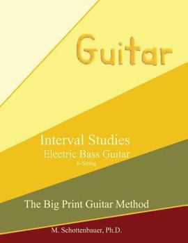 Paperback Interval Studies: Electric Bass Guitar Book