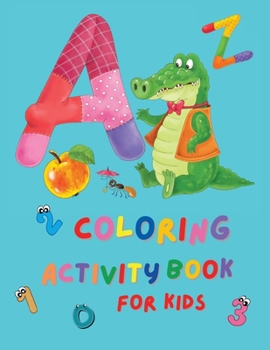 Paperback Coloring Activity Book for Kids Book