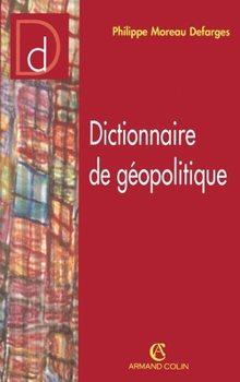 Paperback Dictionnaire de géopolitique [French] Book