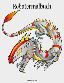 Paperback Robotermalbuch 1 [German] Book