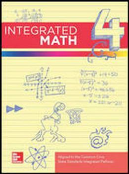 Hardcover Integrated Math, Course 4, Student Edition Book