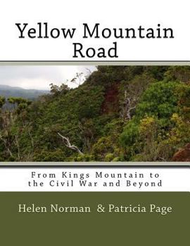 Paperback Yellow Mountain Road: From Kings Mountain to the Civil War and Beyond Book