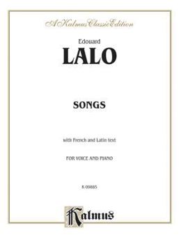 Paperback Songs for Voice and Piano: French Language Edition (Kalmus Edition) (French Edition) [French] Book