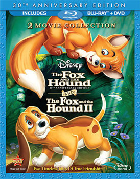 Blu-ray The Fox and the Hound/The Fox and the Hound II Book